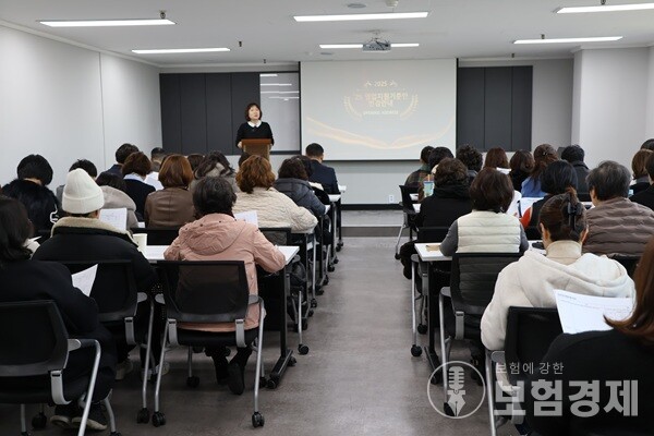 코어총괄본부는 '보험의 시작과 끝은 교육’이라는 김의진 대표의 운영철학을 현장에서 실천하고 있다. 사진= 제공